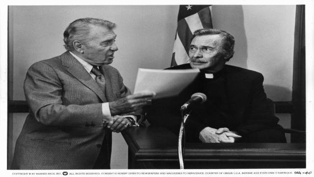 Ralph Bellamy and Barry Sullivan in OH, GOD!
