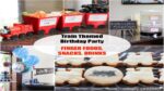Train Cake - 1st Birthday Party